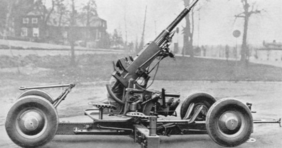 博福斯不僅有40毫米高射炮，還有M/32 25毫米高射炮