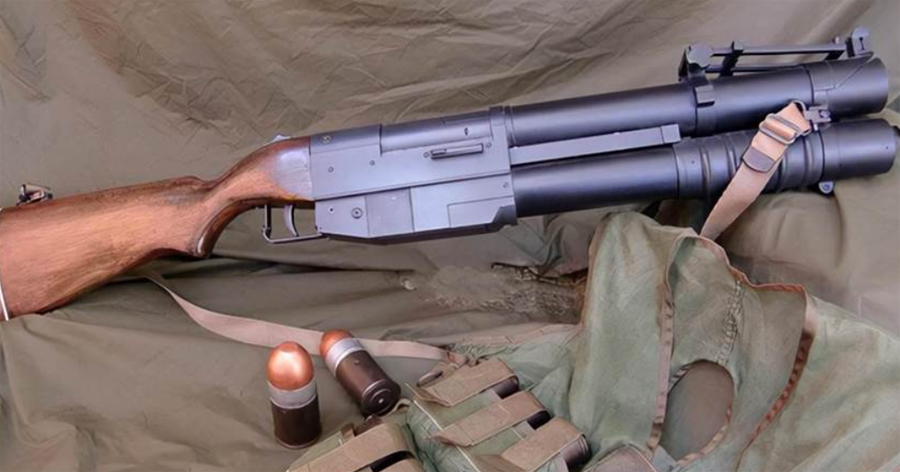 放大版的泵動式霰彈槍，美軍「中國湖」榴彈發射器