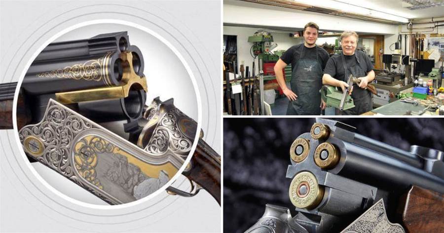圖說：奧斯瓦爾德·普林茨精美作品欣賞 代表德國新一代槍械王朝