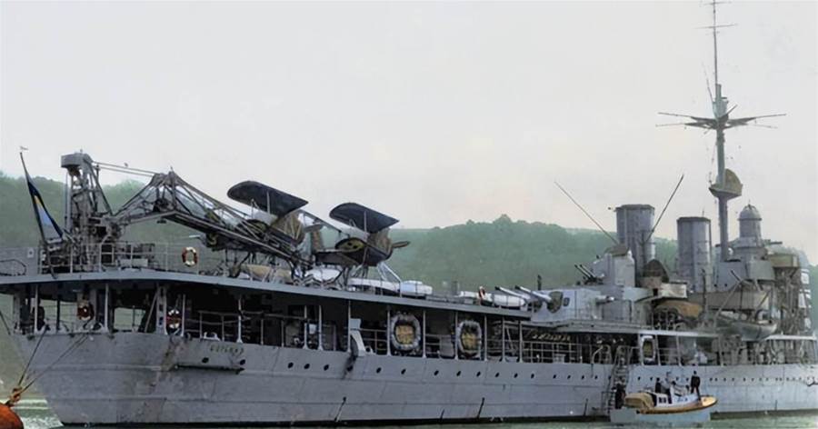 俾斯麥號戰列艦的掘墓人，瑞典哥特蘭號水上飛機巡洋艦