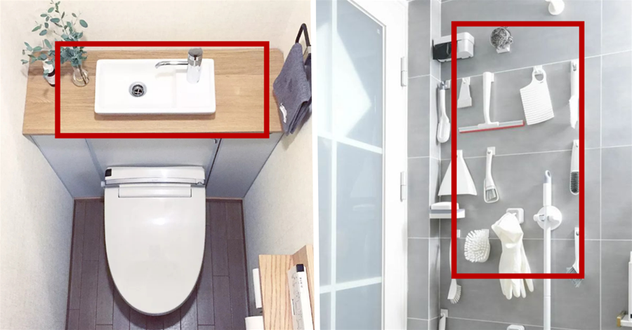 衛生間很容易被人忽視的3個位置！簡單改一下，就能讓空間翻倍，看起來也更加的整潔